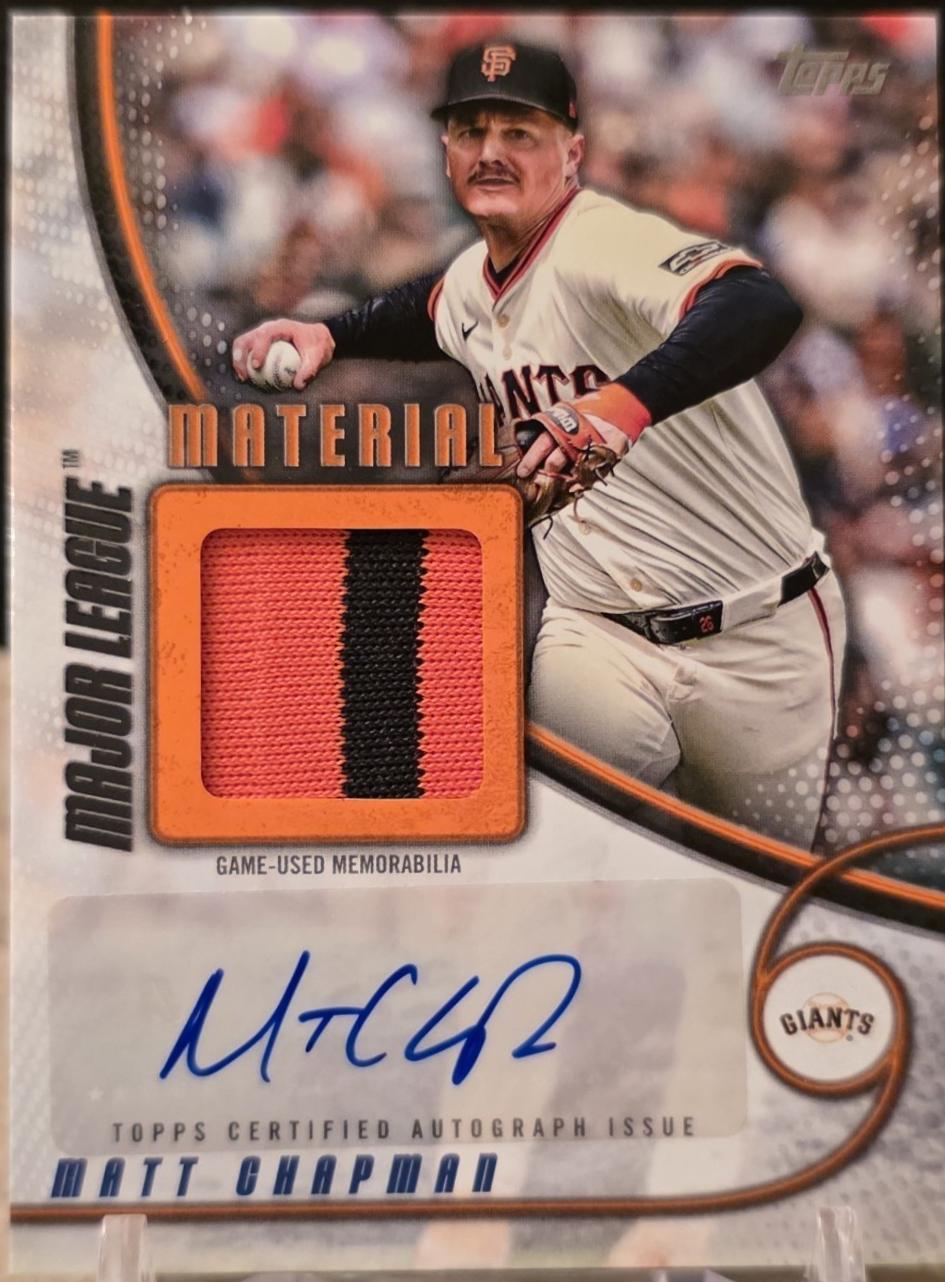 Matt Chapman [Orange] #MMAU-MCH