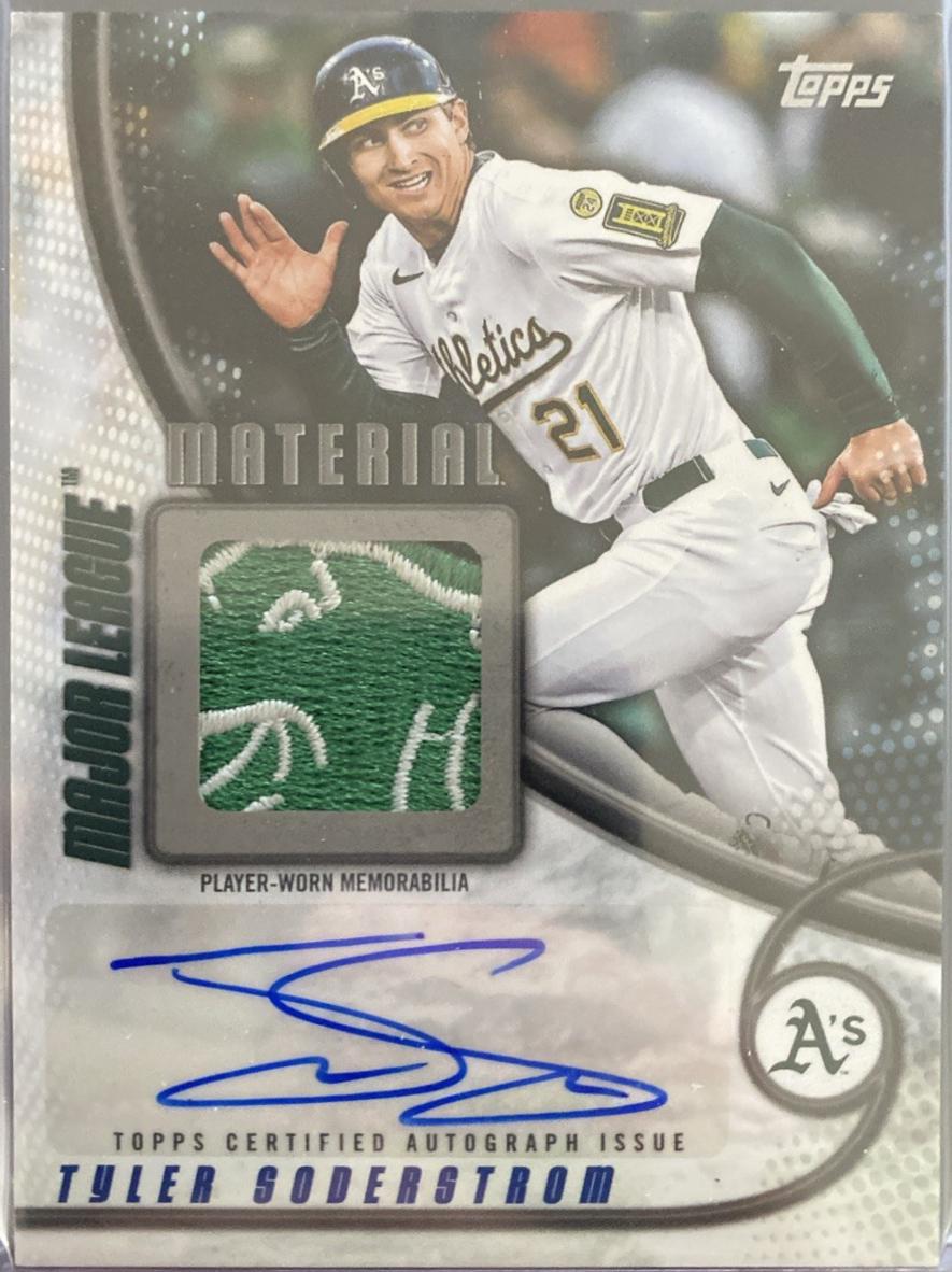Tyler Soderstrom [Platinum] #MMAU-TS