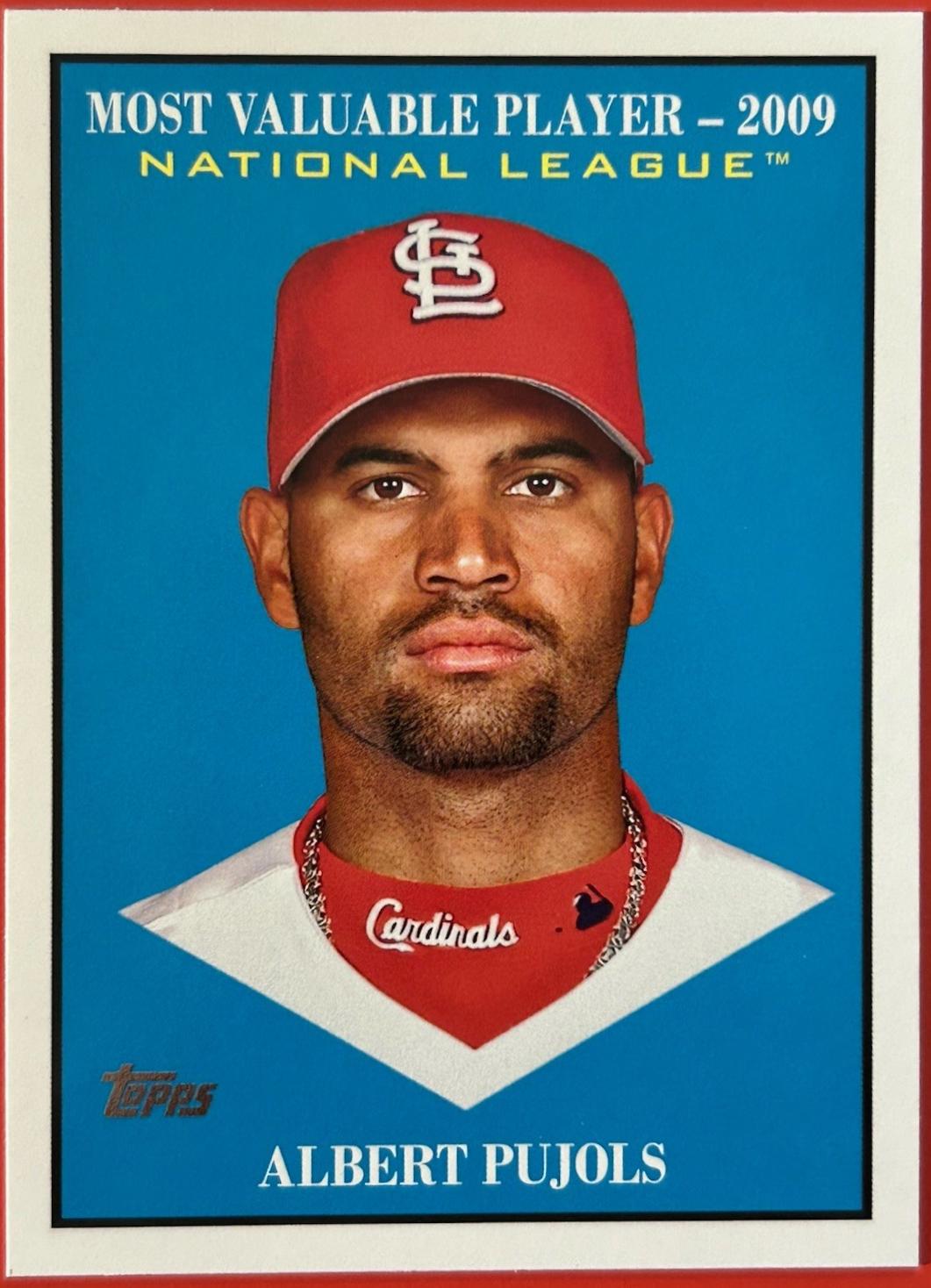 Albert Pujols [Blue Foil] #MV-23