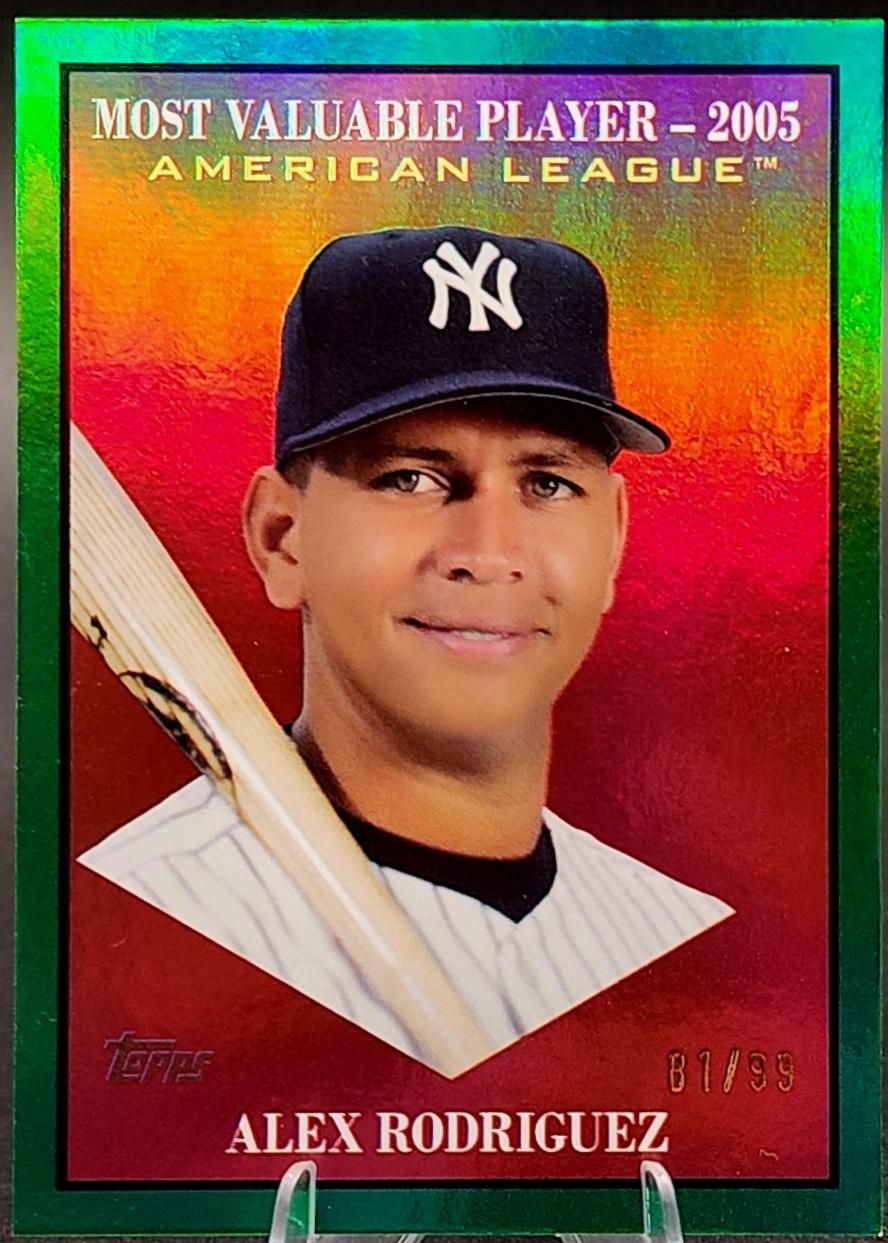 Alex Rodriguez [Green Foil] #MV-22