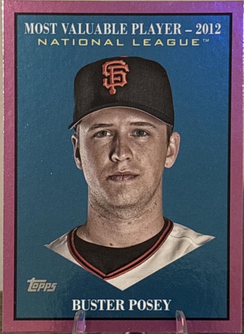 Buster Posey [Pink Foil] #MV-18