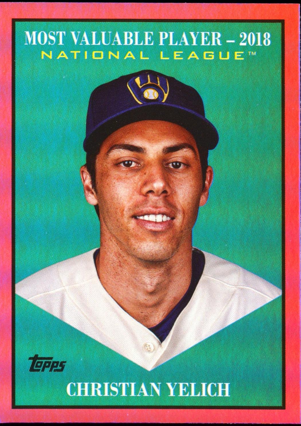 Christian Yelich [Pink Foil] #MV-10