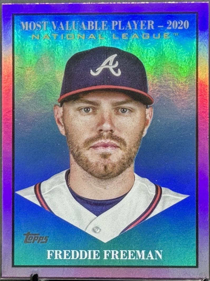 Freddie Freeman [Pink Foil] #MV-7