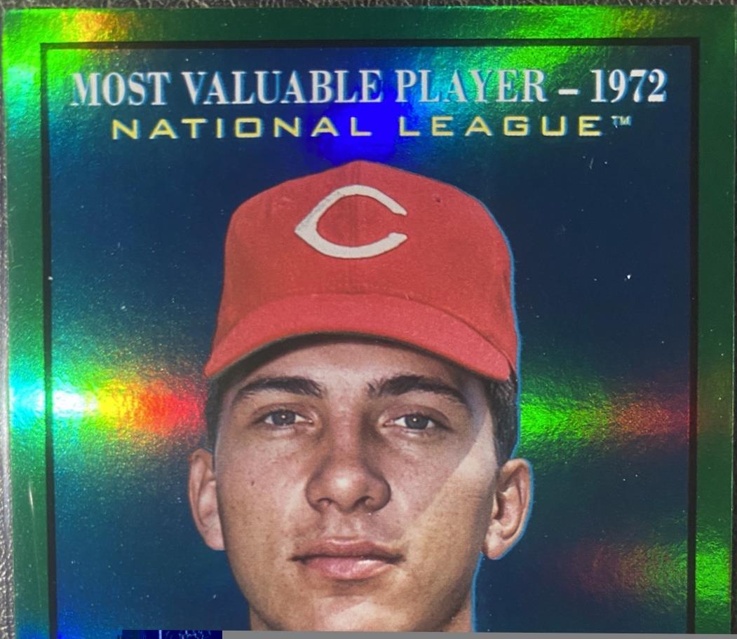 Johnny Bench [Green Foil] #MV-31
