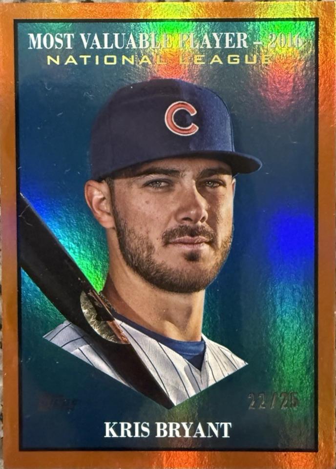 Kris Bryant [Orange Foil] #MV-14