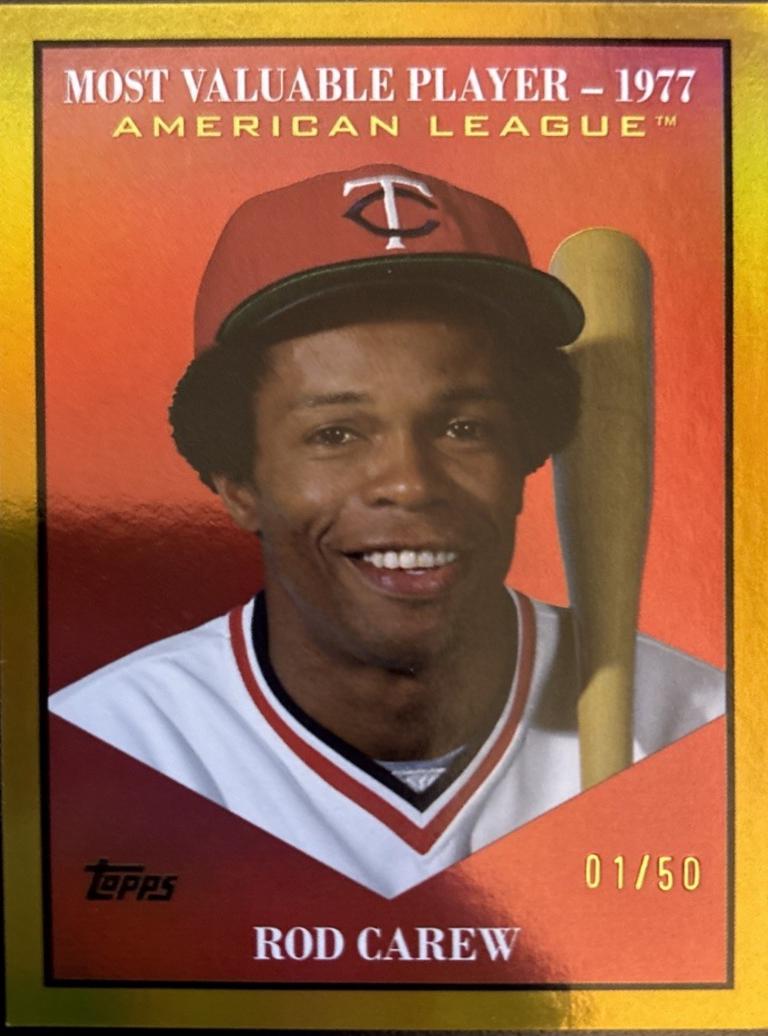 Rod Carew [Gold Foil] #MV-29
