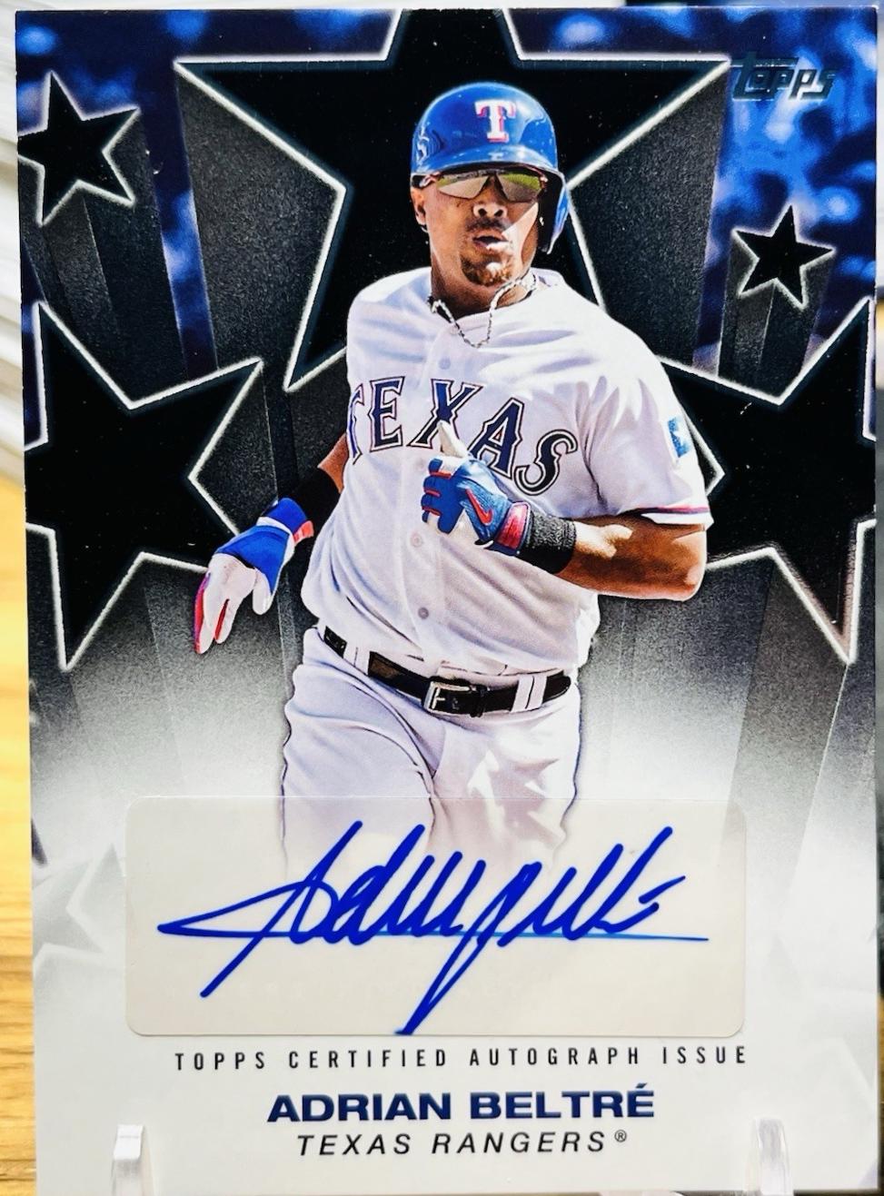 Adrian Beltre [Black] #BSAU-AB
