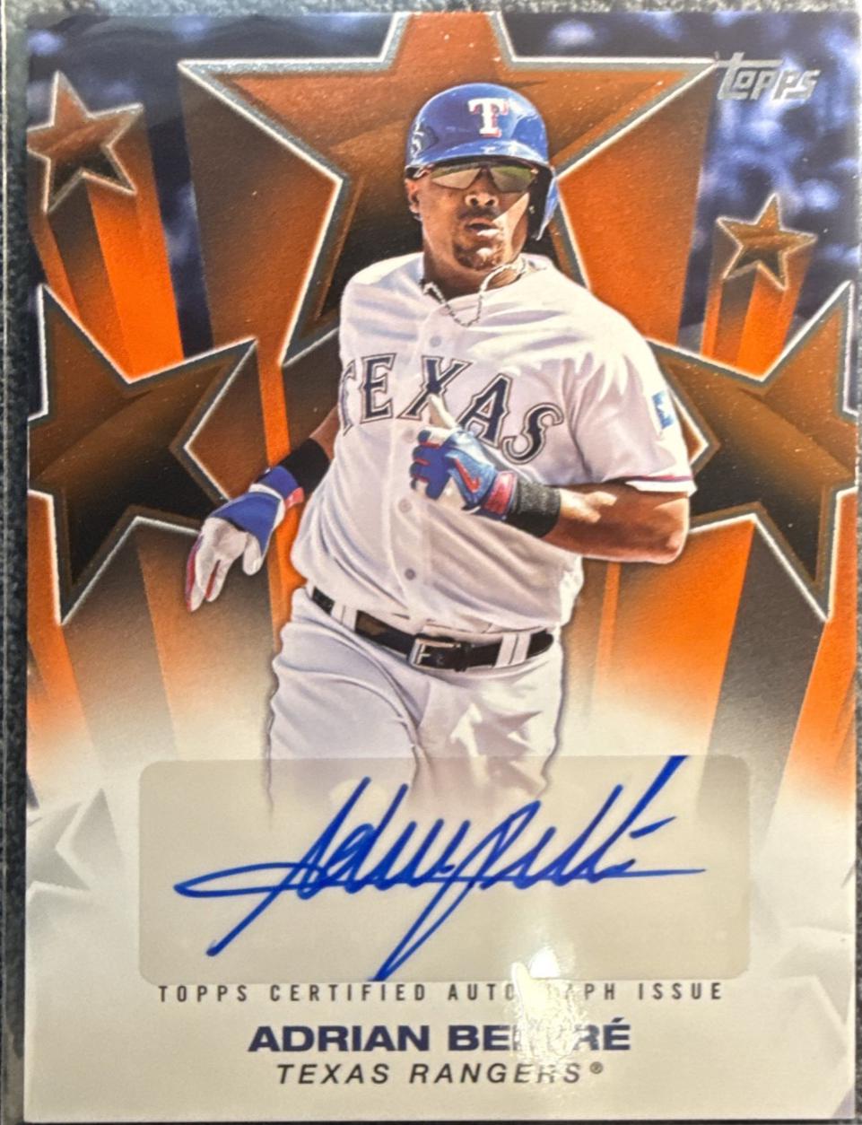 Adrian Beltre [Orange] #BSAU-AB