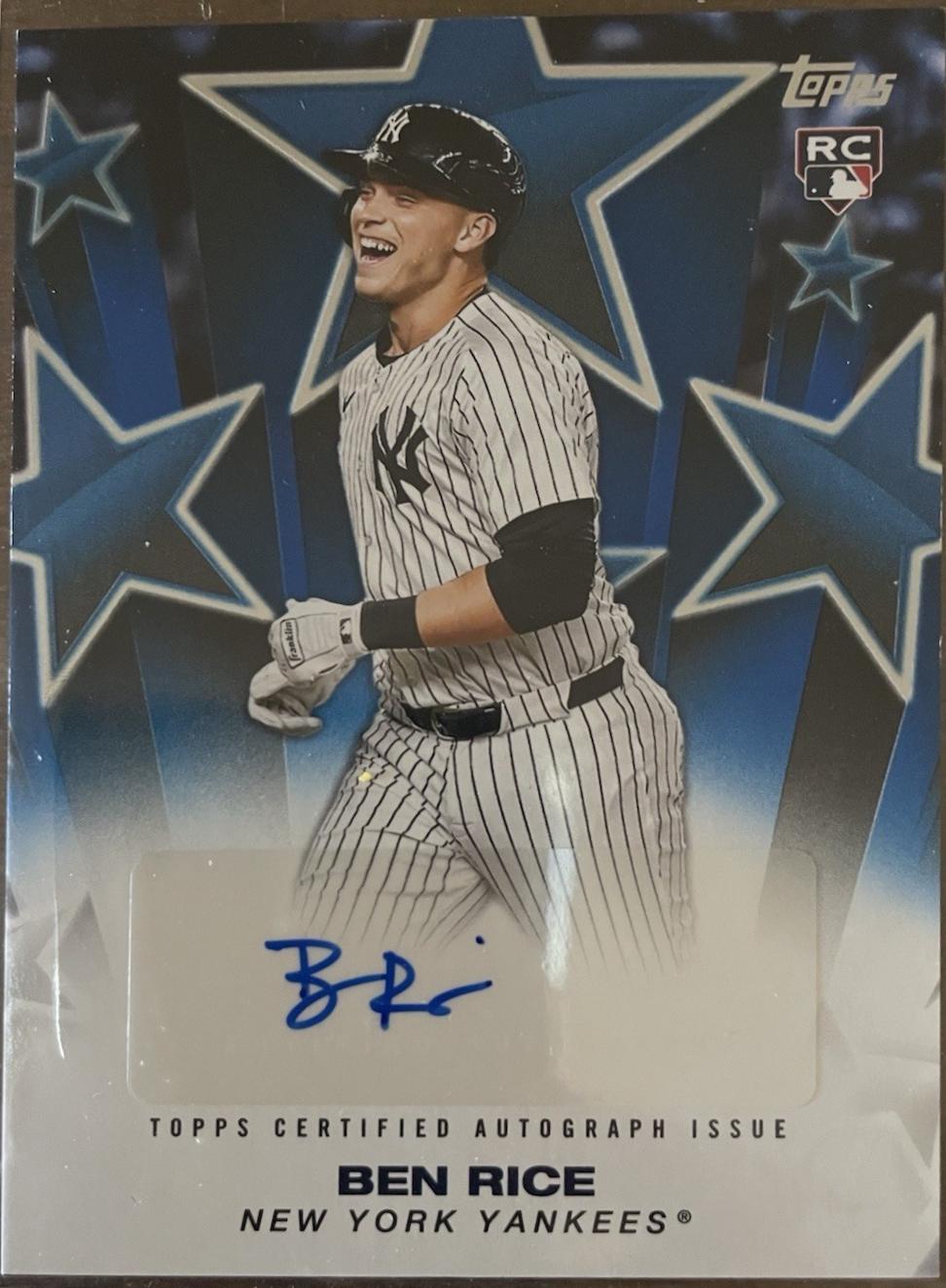 Ben Rice [Blue] #BSAU-BRI