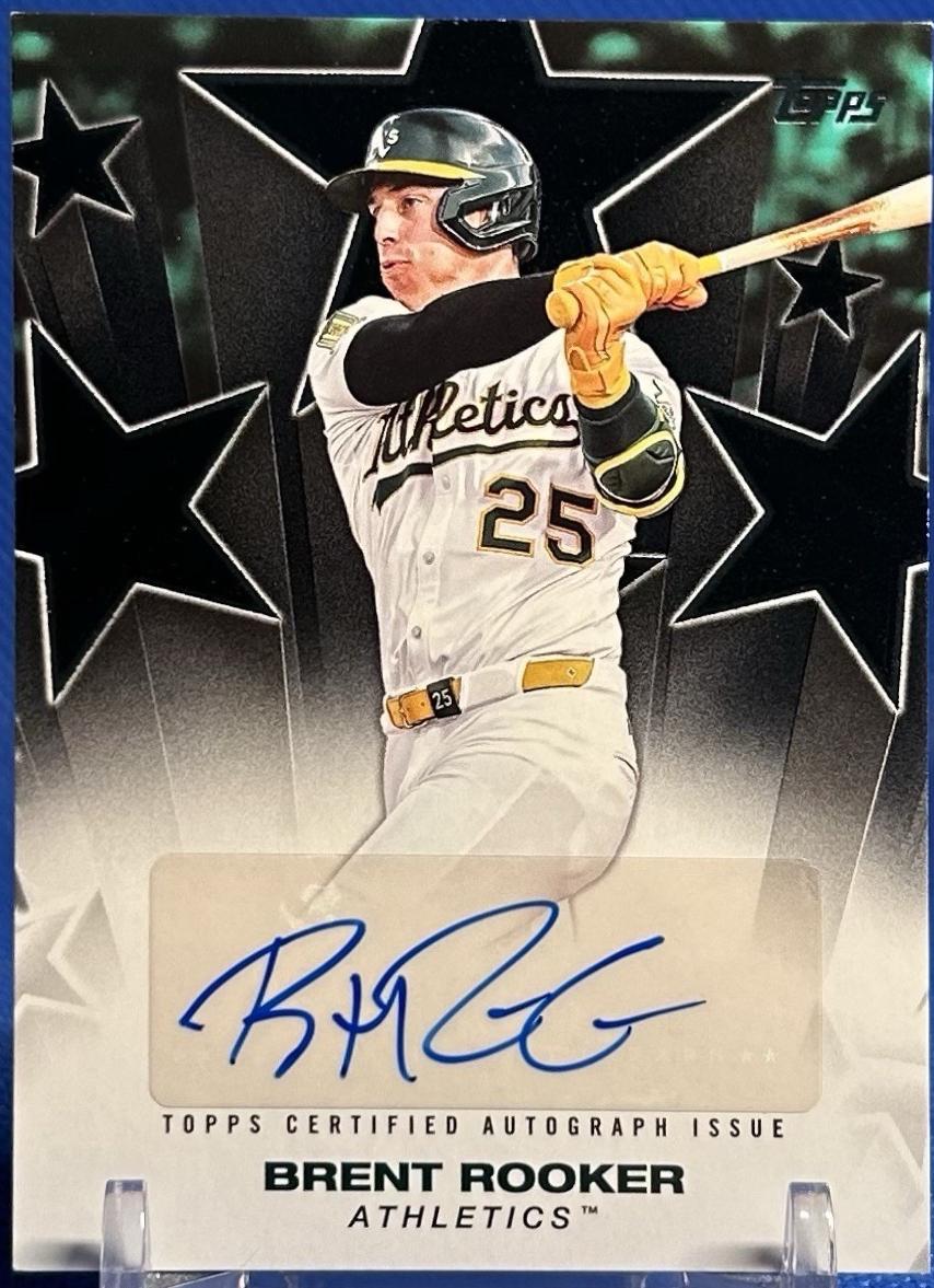 Brent Rooker [Black] #BSAU-BR