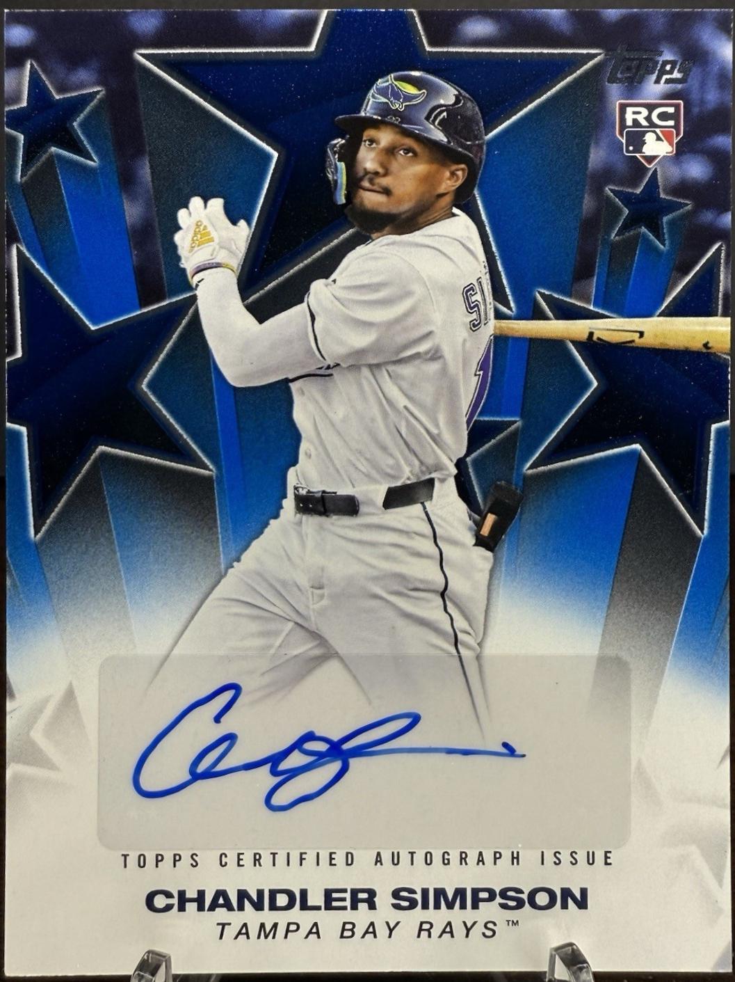Chandler Simpson [Blue] #BSAU-CSI