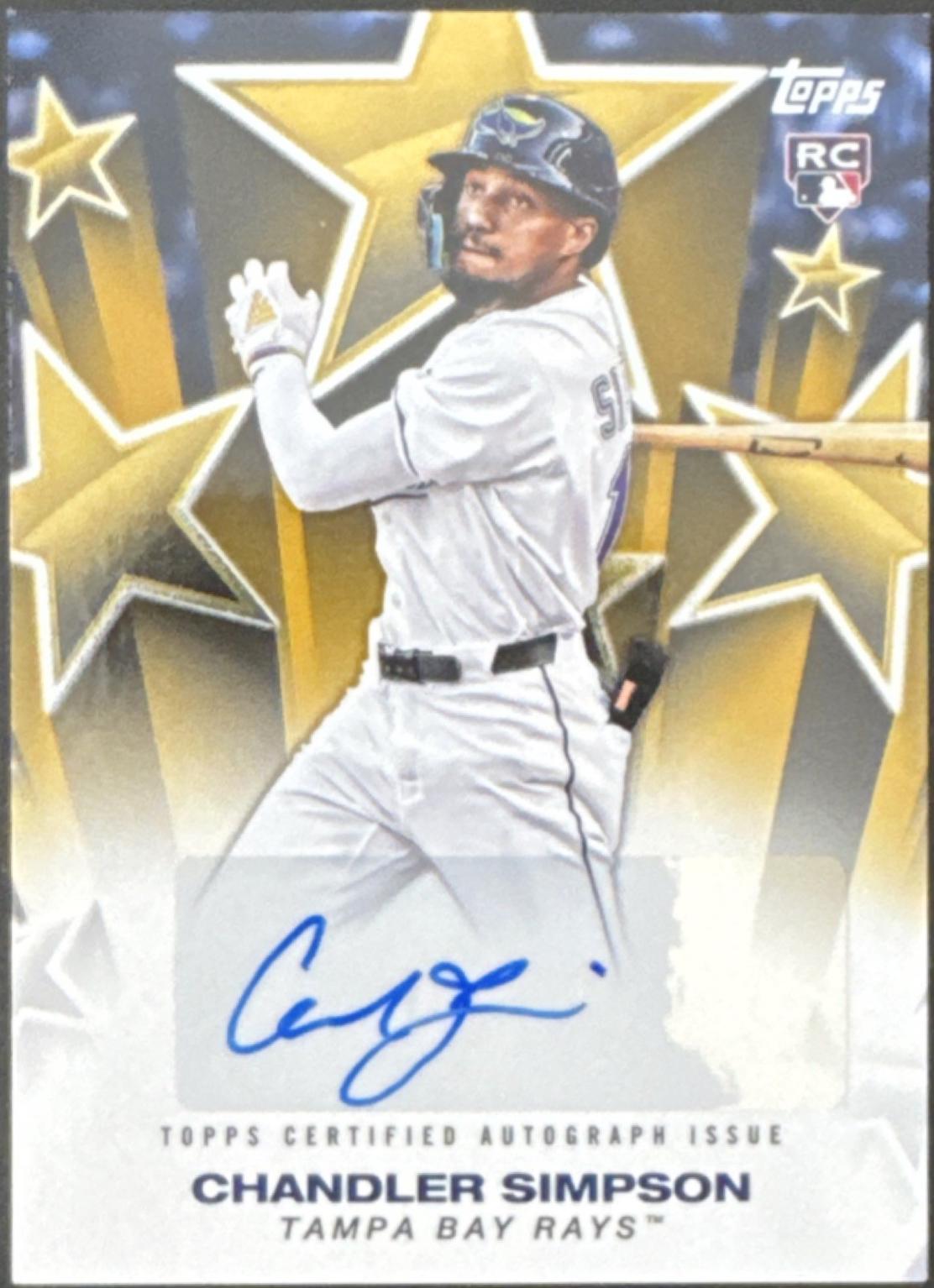 Chandler Simpson [Gold] #BSAU-CSI