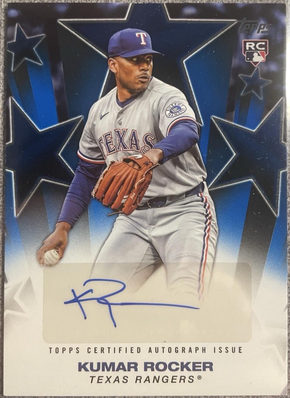 Kumar Rocker [Blue] #BSAU-KR