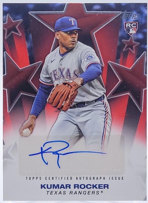Kumar Rocker [Red] #BSAU-KR