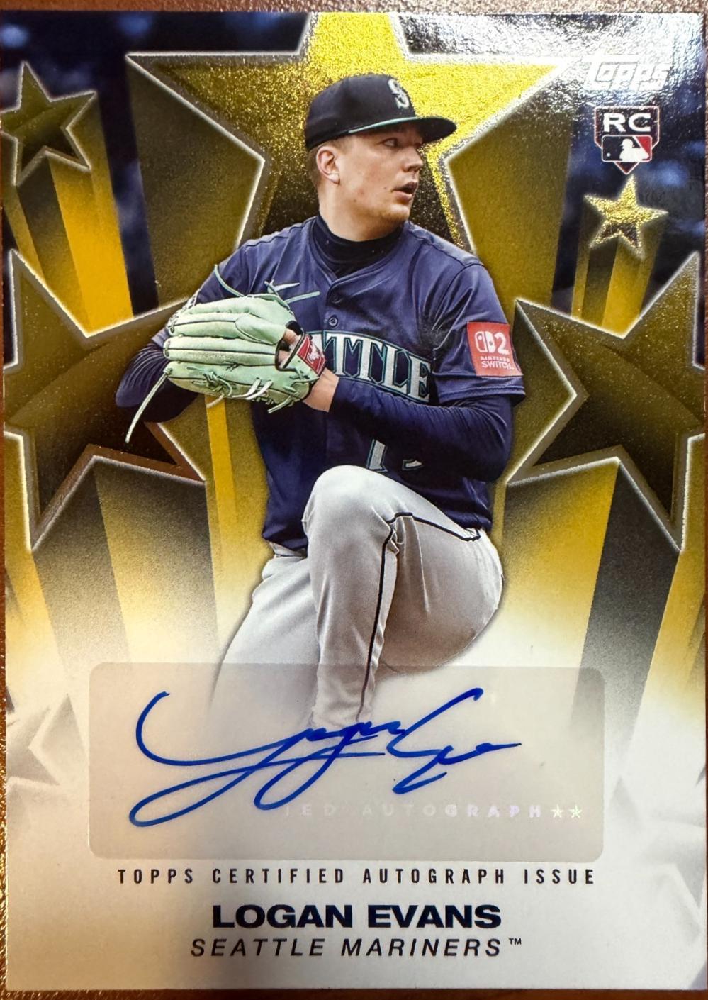Logan Evans [Gold] #BSAU-LE
