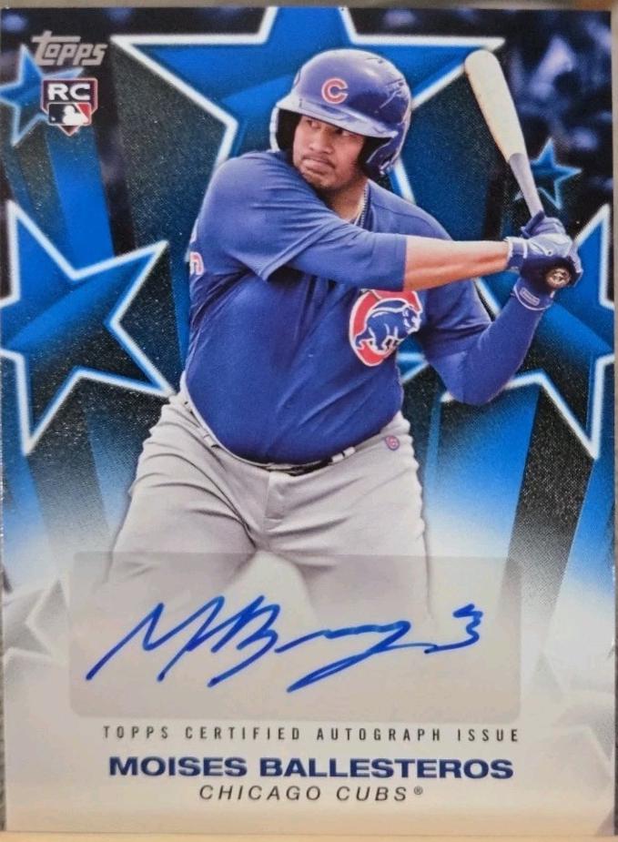 Moises Ballesteros [Blue] #BSA-MB