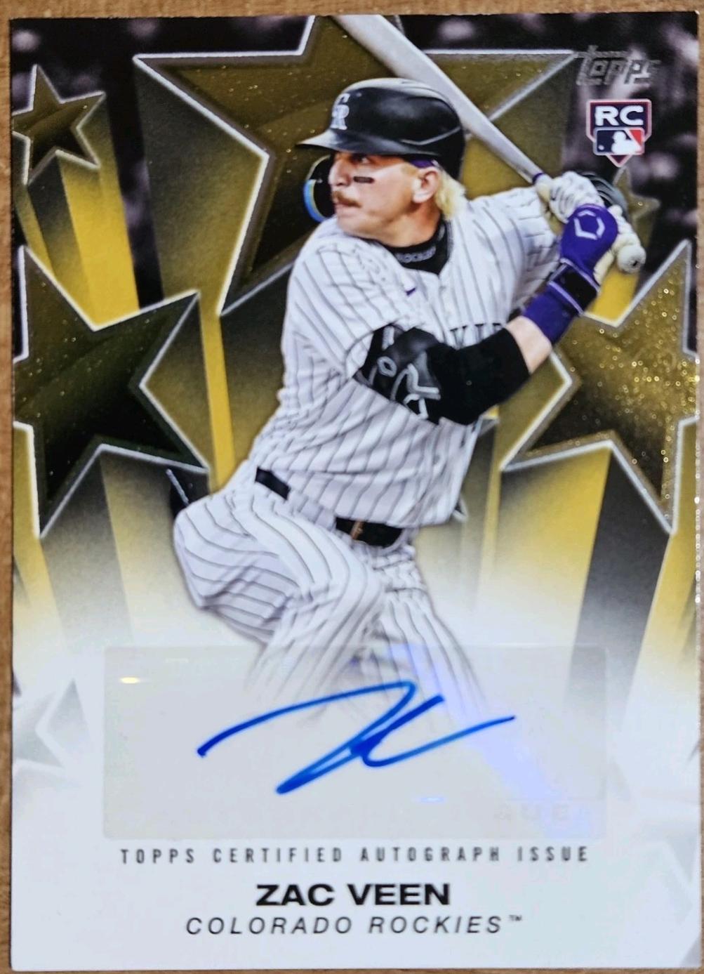 Zac Veen [Gold] #BSAU-ZV