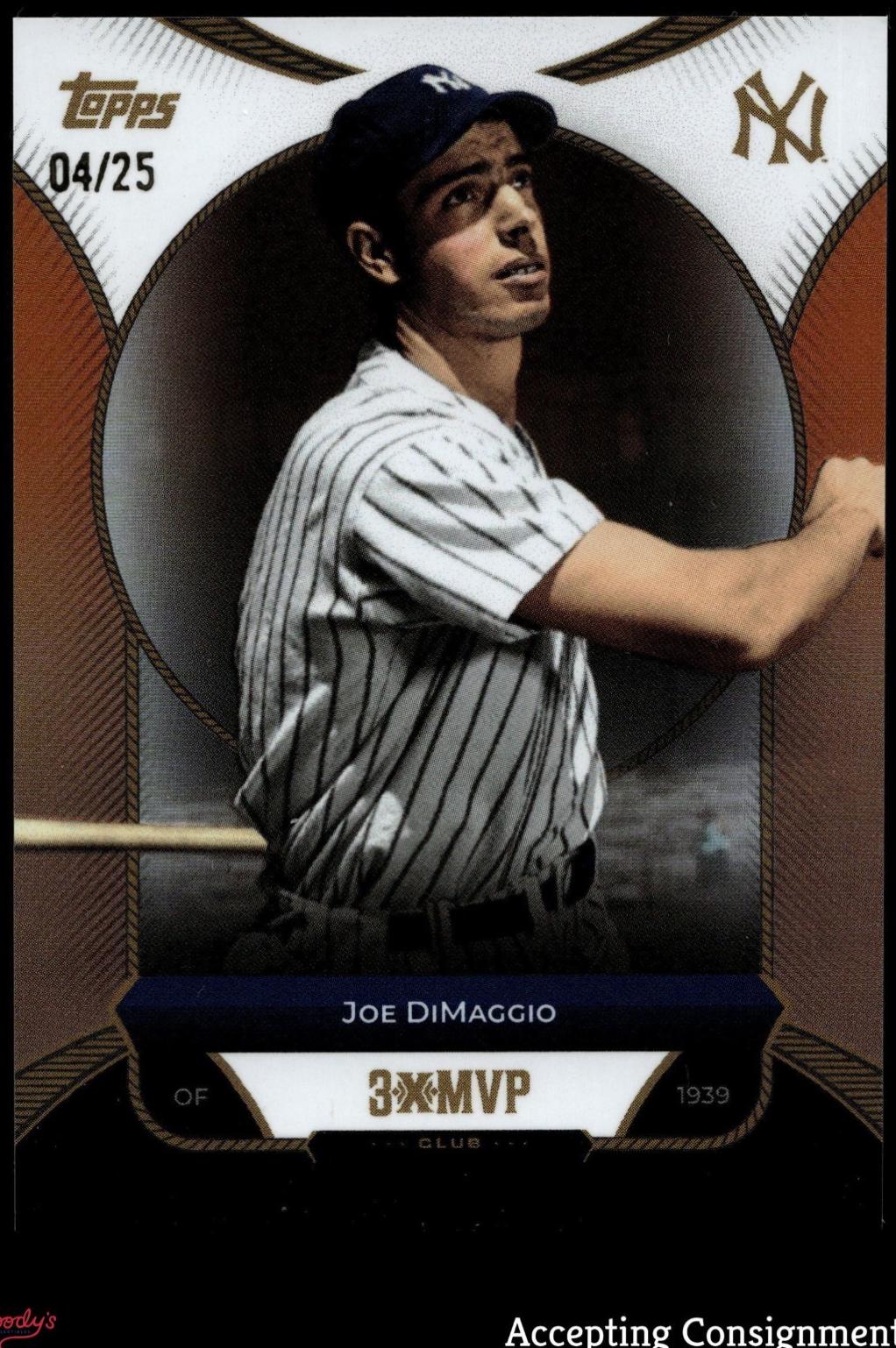 Joe DiMaggio [Orange Foil] #31