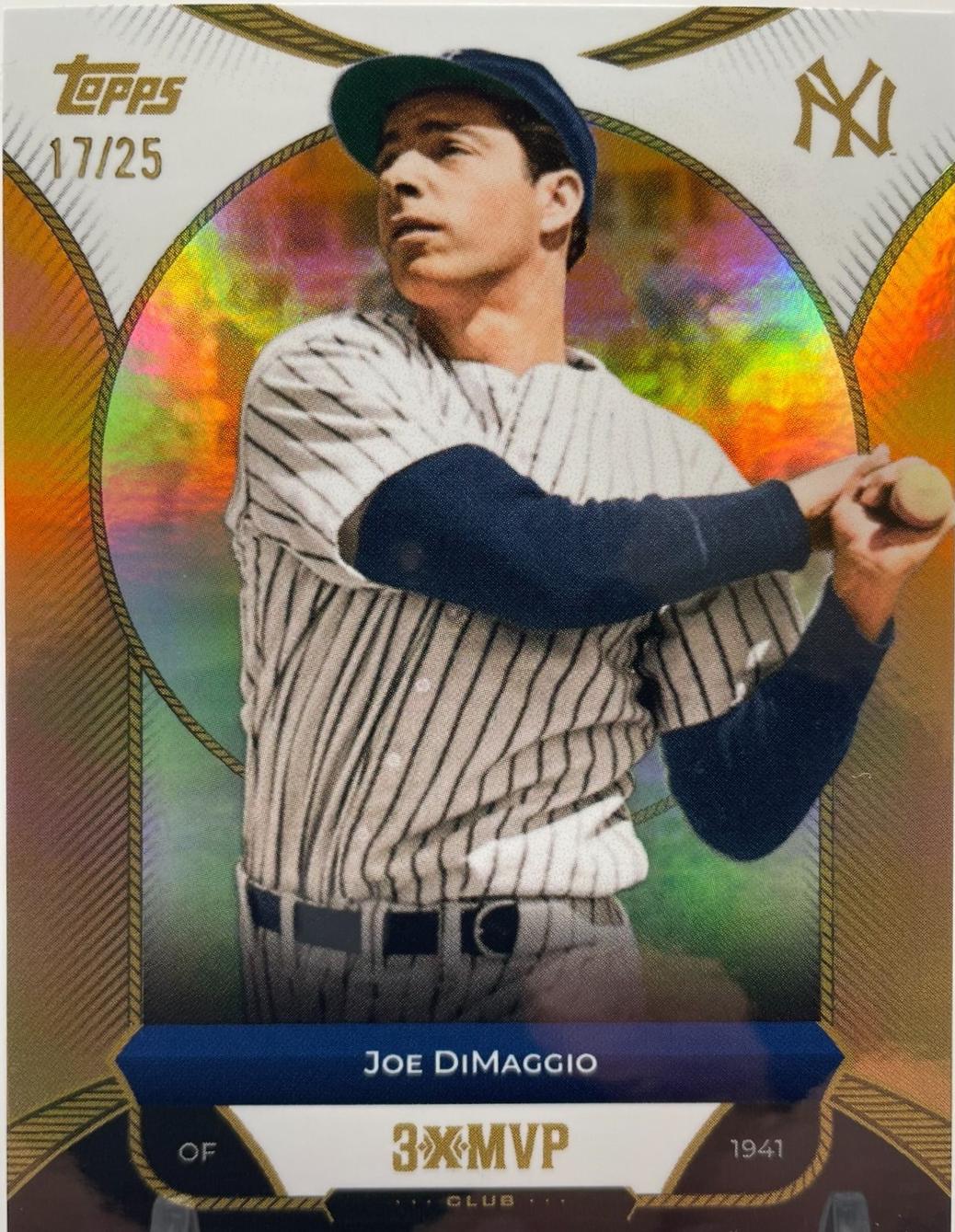 Joe DiMaggio [Orange Foil] #32