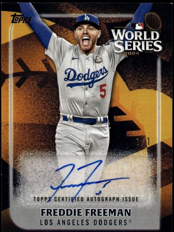 Freddie Freeman #WCA-FF