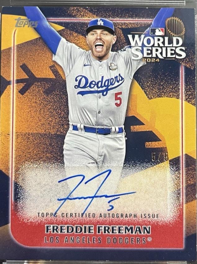 Freddie Freeman [Red] #WCA-FF