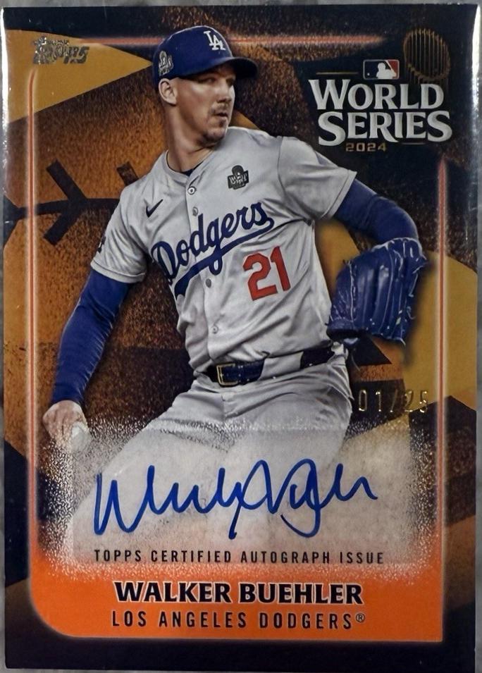 Walker Buehler [Orange] #WCA-WB