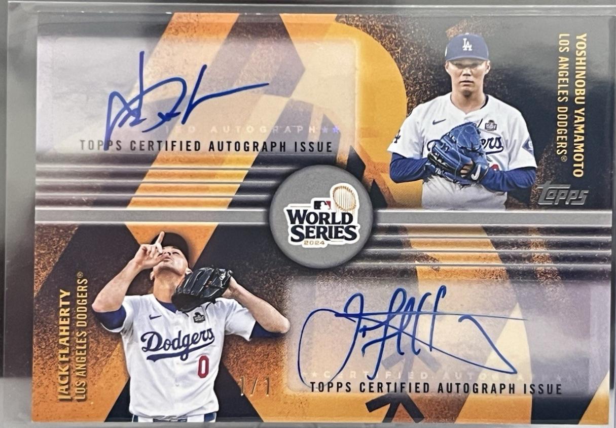 Jack Flaherty / Yoshinobu Yamamoto [FoilFractor] #WCDA-YJ
