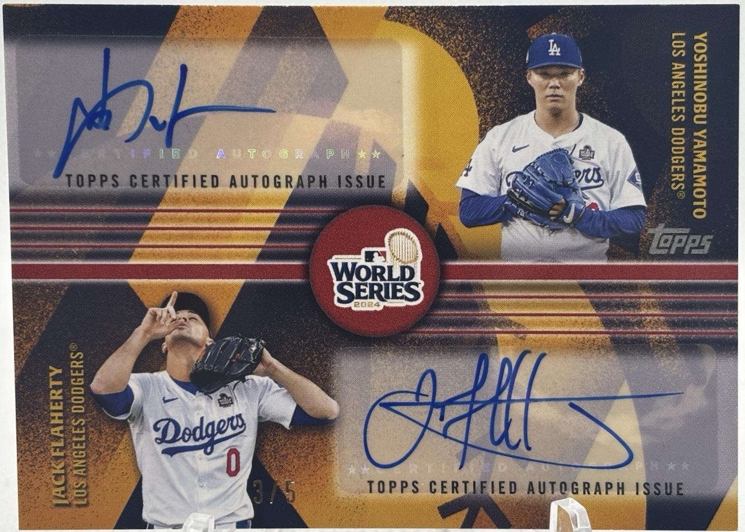 Jack Flaherty / Yoshinobu Yamamoto [Red] #WCDA-YJ