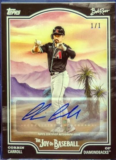 Corbin Carroll [Midnight Black] #23