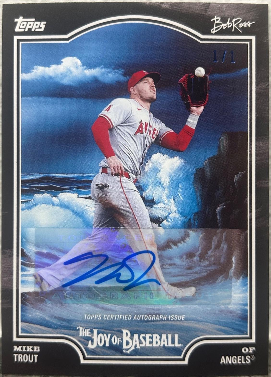 Mike Trout [Midnight Black] #3