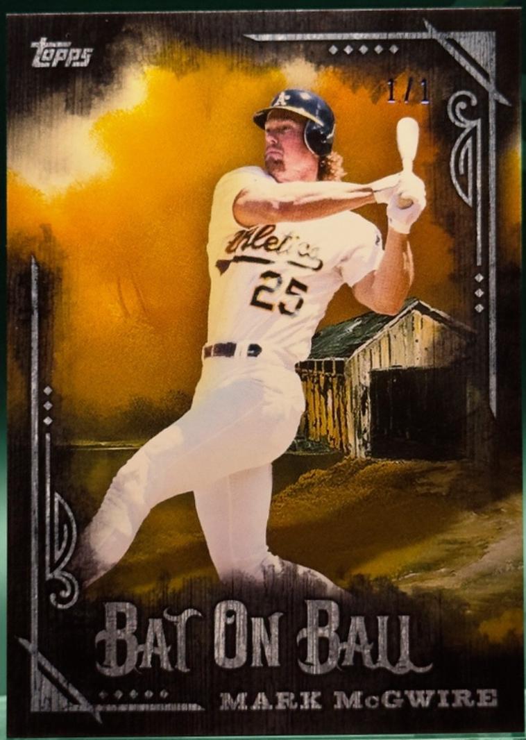 Mark McGwire [Midnight Black] #BOB-3