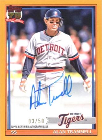 Alan Trammell [Gold] #91A-AT