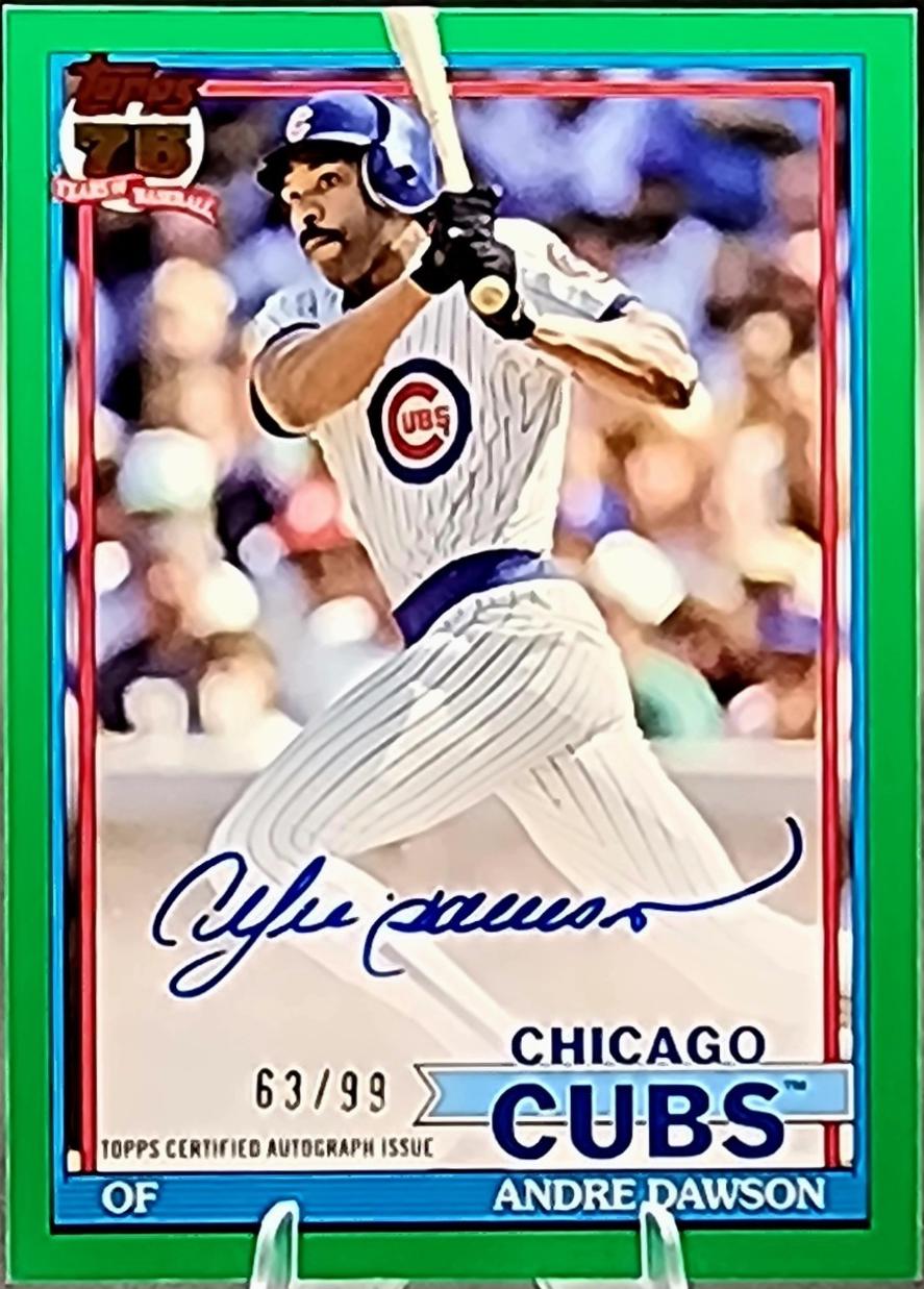 Andre Dawson [Green] #91A-AD