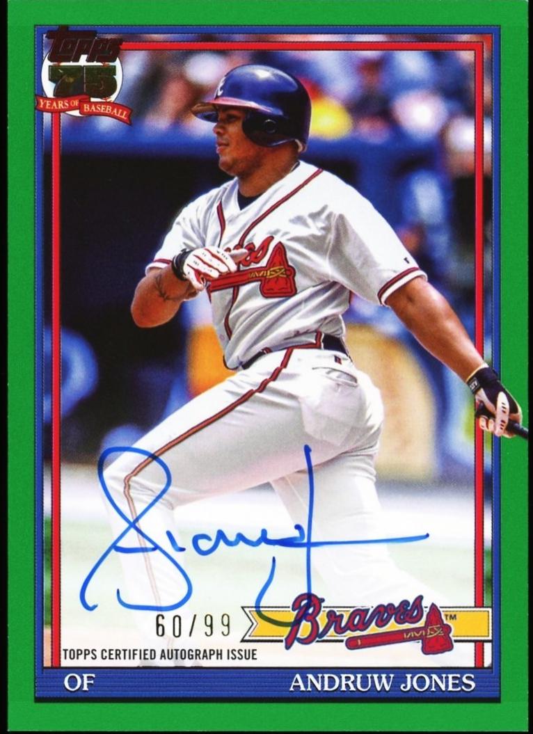 Andruw Jones [Green] #91A-DRU