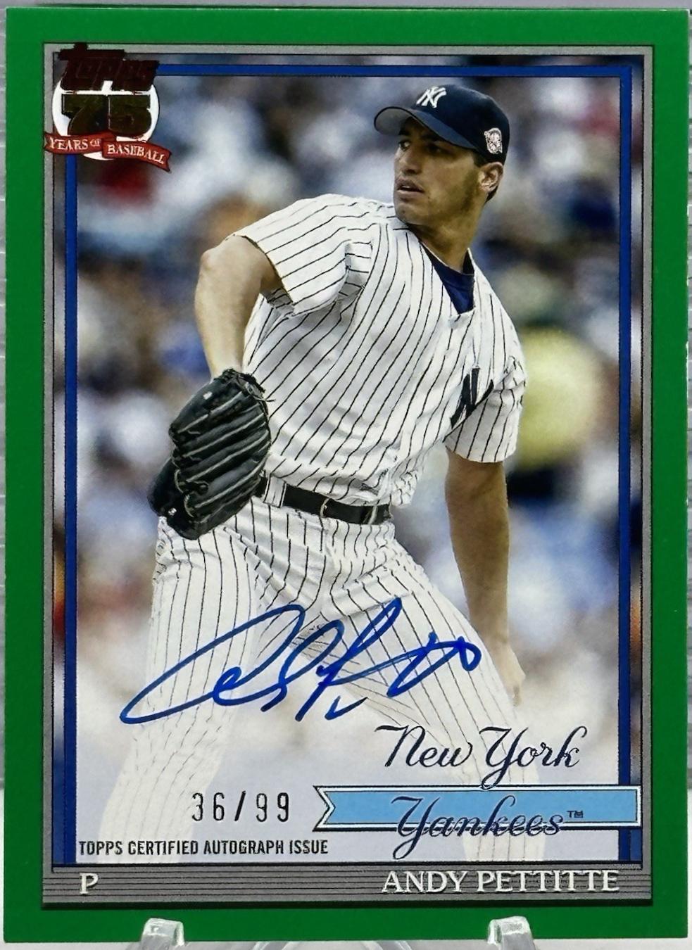 Andy Pettitte [Green] #91A-PET