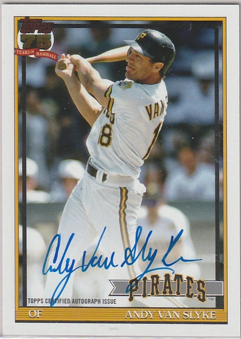 Andy Van Slyke #91A-AVS