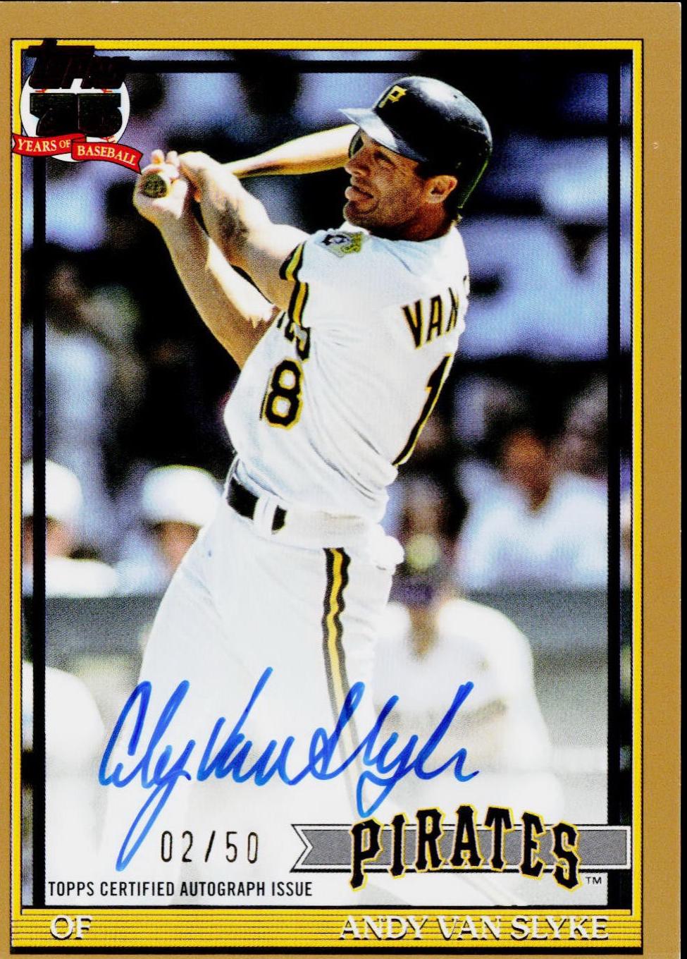 Andy Van Slyke [Gold] #91A-AVS