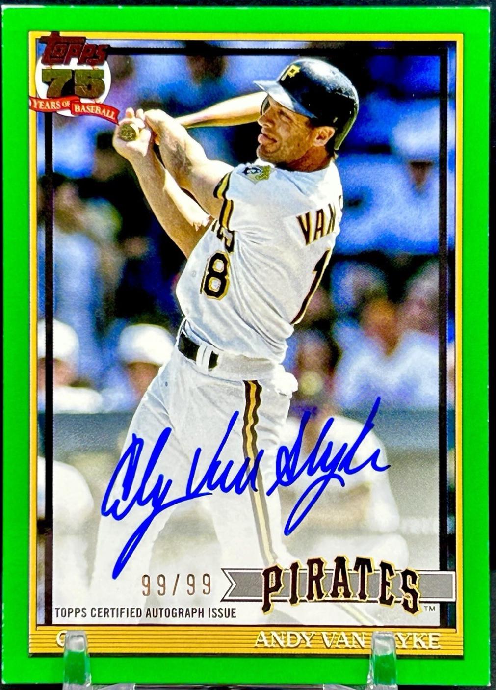 Andy Van Slyke [Green] #91A-AVS