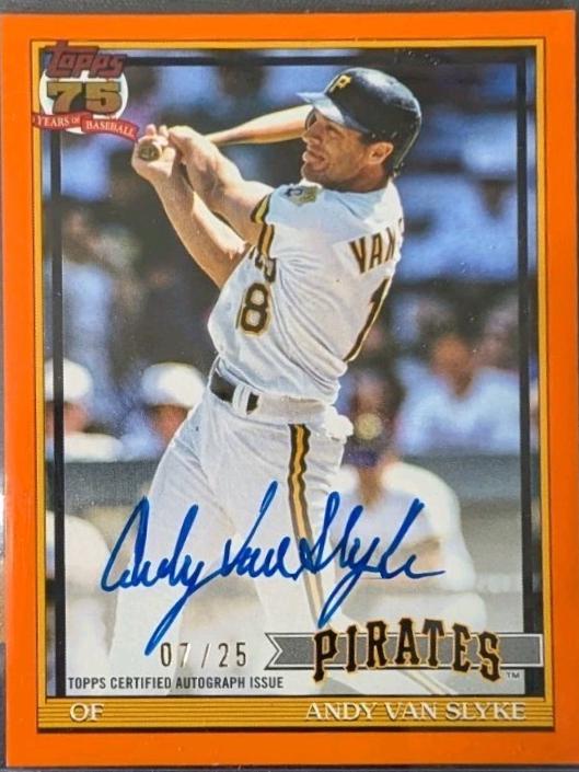 Andy Van Slyke [Orange] #91A-AVS
