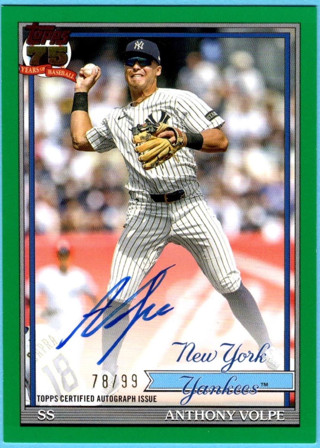 Anthony Volpe [Green] #91A-AV
