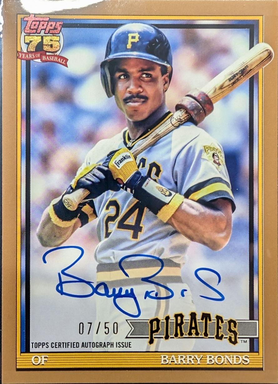 Barry Bonds [Gold] #91A-BAR