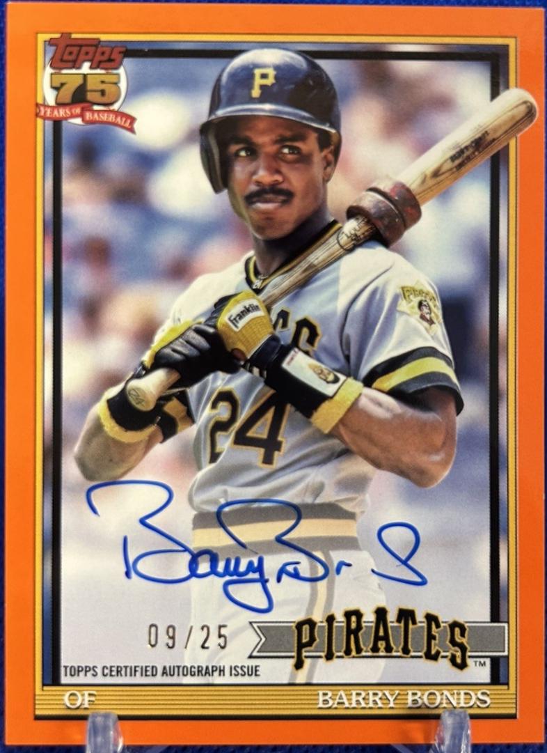 Barry Bonds [Orange] #91A-BAR