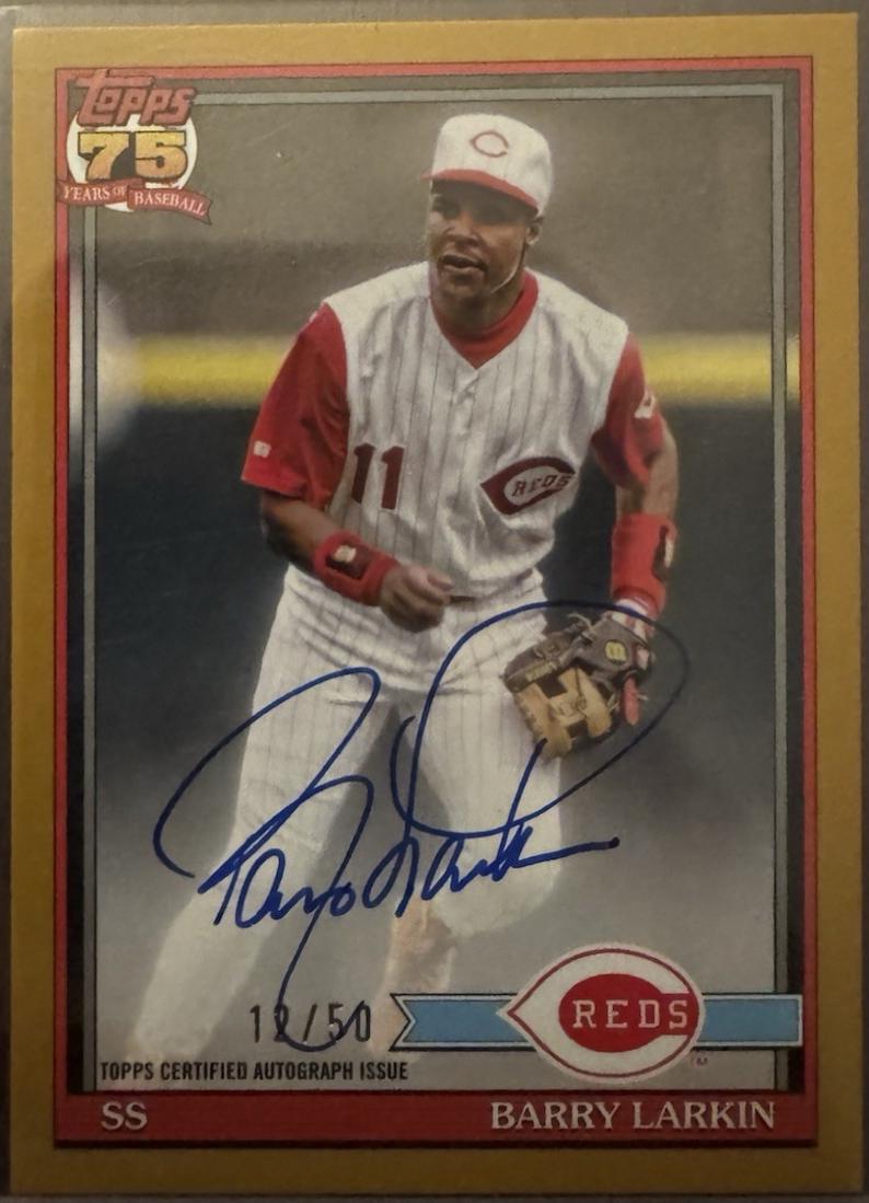 Barry Larkin [Gold] #91A-BL