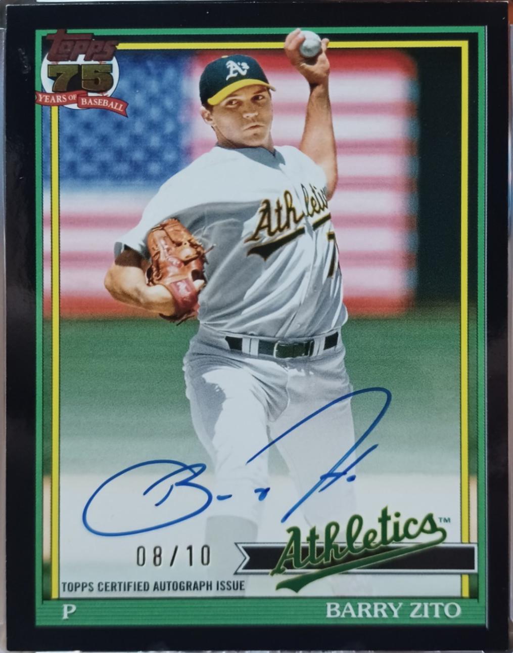 Barry Zito [Black] #91A-BZ