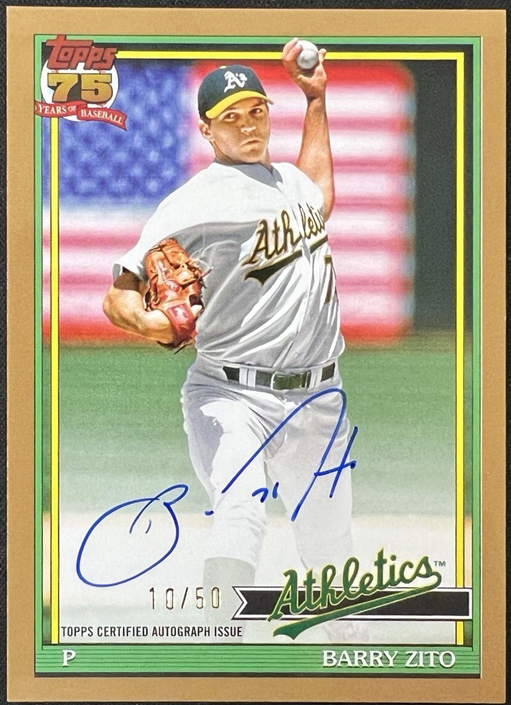 Barry Zito [Gold] #91A-BZ