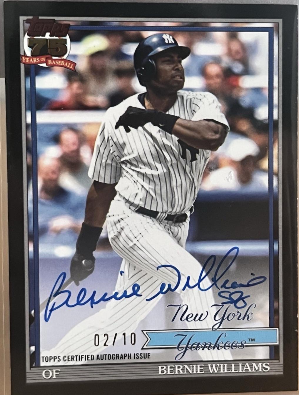Bernie Williams [Black] #91A-BER