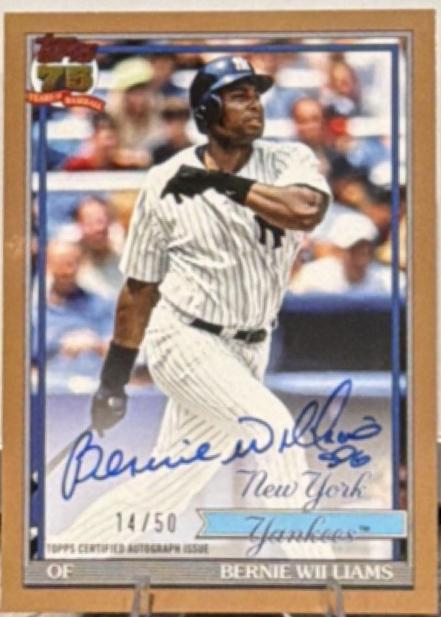 Bernie Williams [Gold] #91A-BER