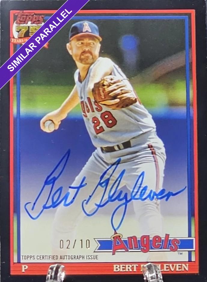 Bert Blyleven [Blue] #91A-BLY