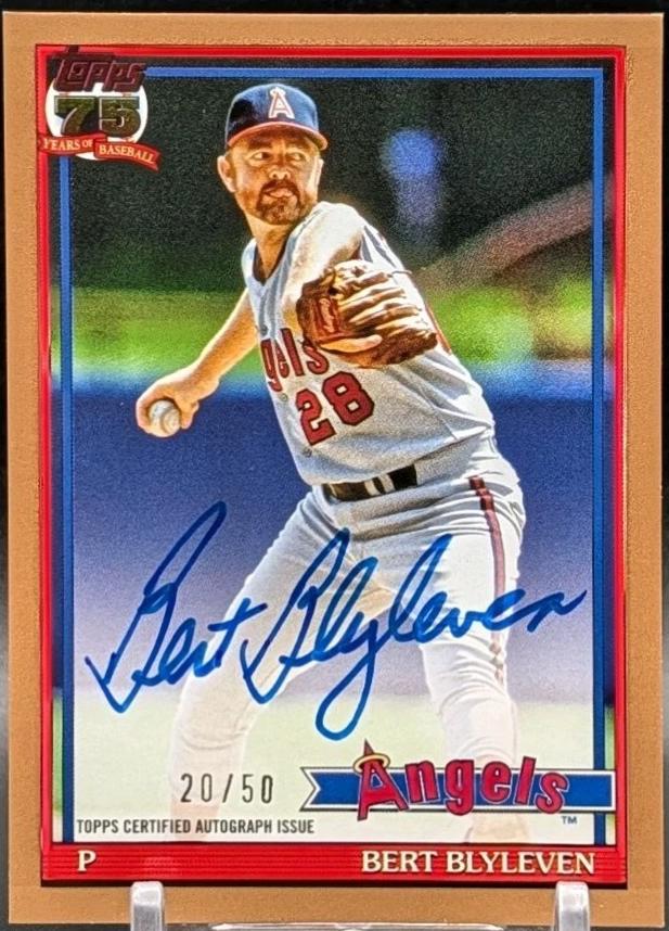 Bert Blyleven [Gold] #91A-BLY