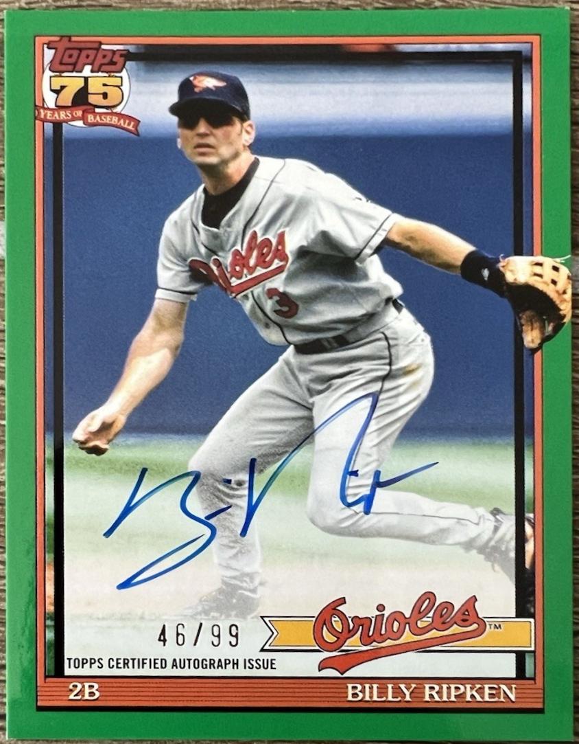 Billy Ripken [Green] #91A-BR